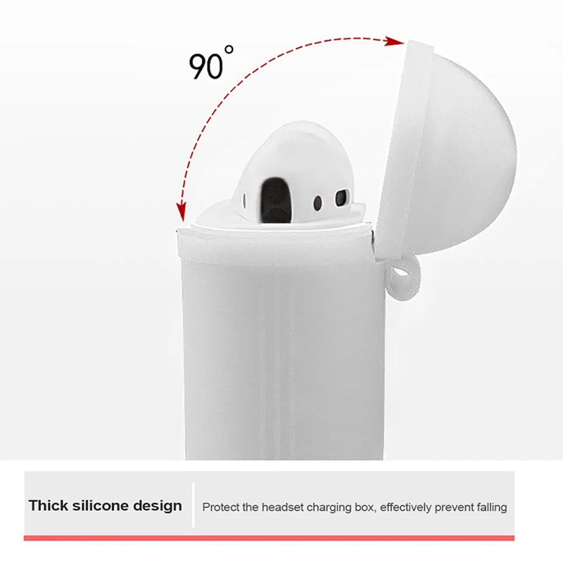 For Apple AirPods Earphone Case Accessories AirPod Case Luxury Cover For Airpods Apple Soft Silicone Protective Air Pods Cases