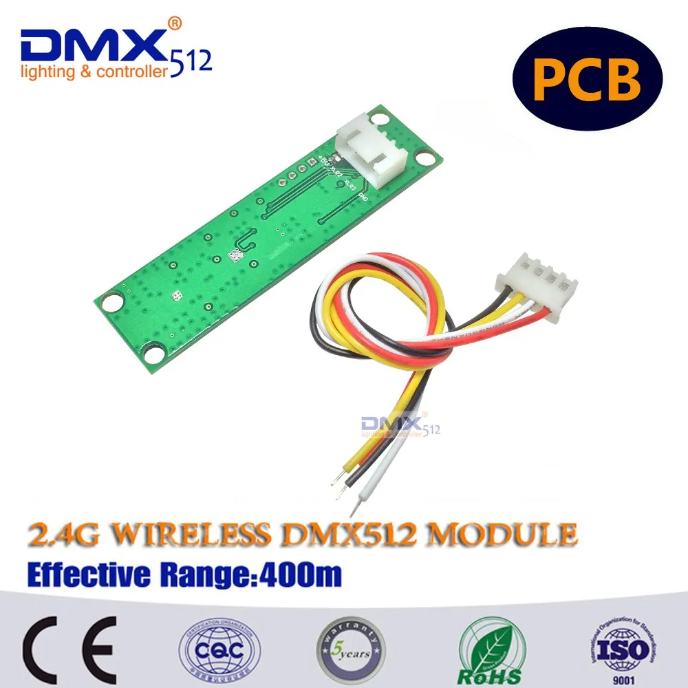 Беспроводной Dmx512 Контроллер один передатчик и один приемник PCB модуль в светодиодное сценическое освещение для обновления сценического освещения