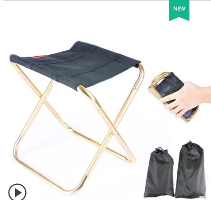 

2019 2PCSX New Lightweight Portable Folding Fishing Chair Camping Foldable Picnic Fishing Chair for Drawing Outdoor