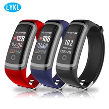 M4 умный Браслет цветной экран в реальном времени водонепроницаемый монитор сердечного ритма кровяного давления фитнес-трекер Браслет для Android IOS