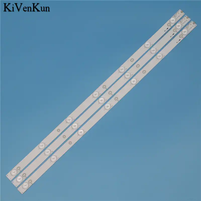 nueva 7 lampara 614 mm tira de led para iluminacion trasera para philips 32phh4309 60 32pft4309 60 32pft5300 60 32 pulgadas bar kit tv tira led banda