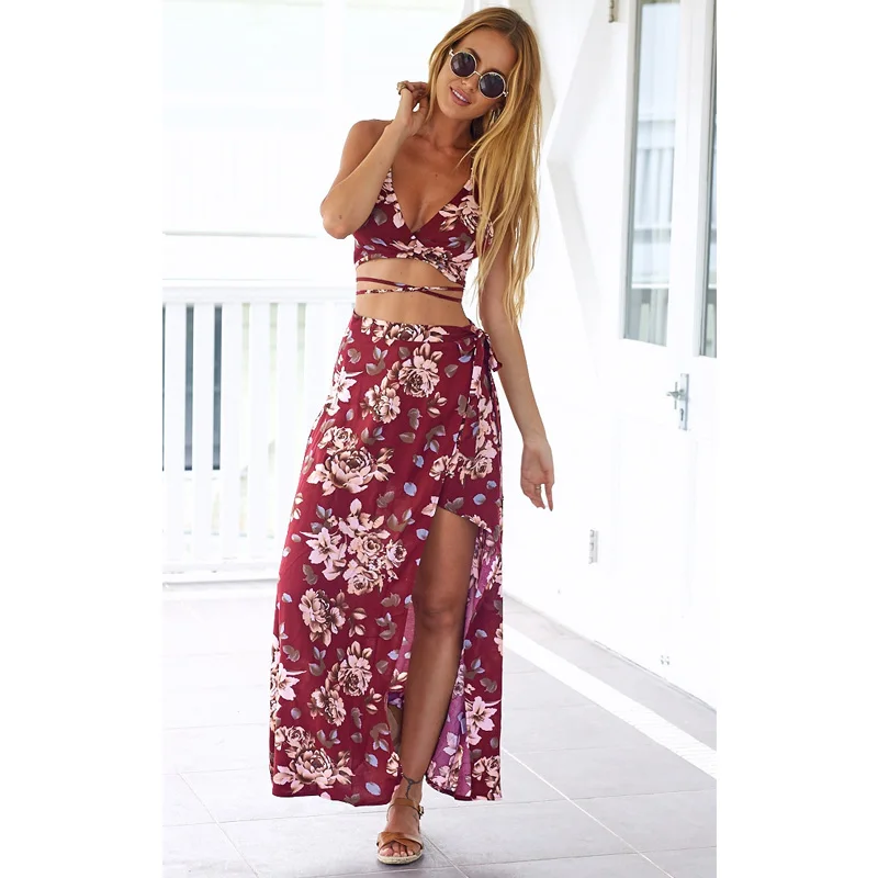 two piece sun dresses