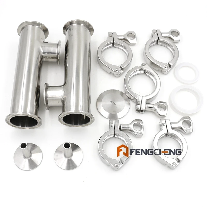 

2" Tri Clover Compatible RIMS Tube Assembly, RIMS Tubes, Electric brewing Hardware, Homebrew Equipment