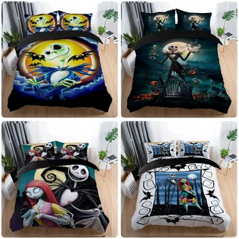 

3D Bedding Set Skull Bedding Set Duvet Cover Set Twin Full Queen King Sugar Skull Halloween Bedding