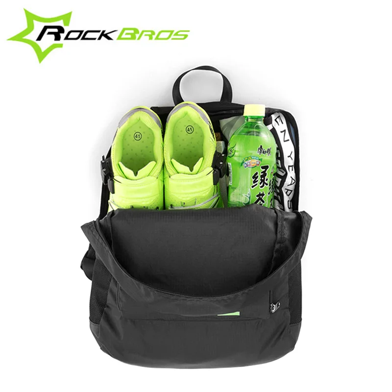 Top ROCKBROS Portable Foldable Backpack Rainproof Hiking Camping Cycling Bicycle Bike Bag Men Women Outdoor Sport Package Travel bag 3 Top ROCKBROS Portable Foldable Backpack Rainproof Hiking Camping Cycling Bicycle Bike Bag Men Women Outdoor Sport Package Travel bag 3