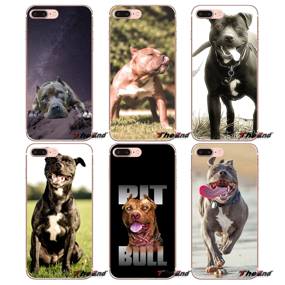 Мягкий чехол для мобильного телефона pit bull dog Pitbulls Huawei Honor 4C 5X 5C 6X Mate 7 8 9 Y3 Y5 Y6 II 2 Pro G7
