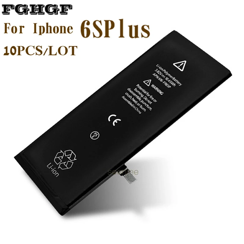 FGHGF 10PCS Per Lot Phone Battery For Iphone 6S Plus 6SPlus Smartphone batteries China