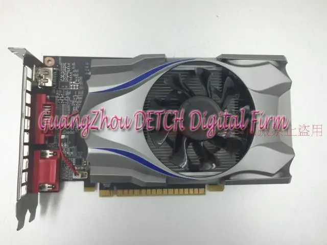  Used GTX750 1GD5 real genuine disassemble game graphics 