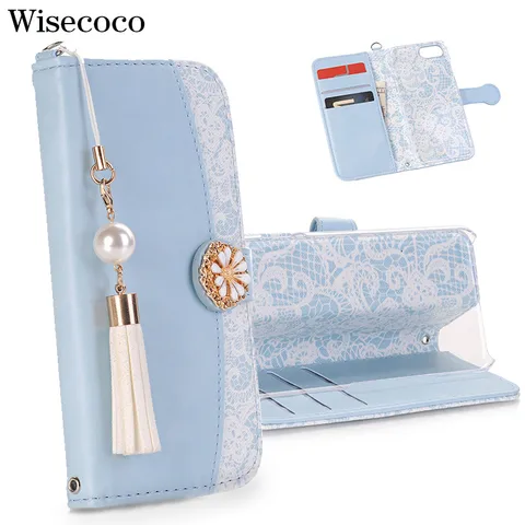 New Pocket Case Luxury Japan Tassel Pearl Flip Case For In