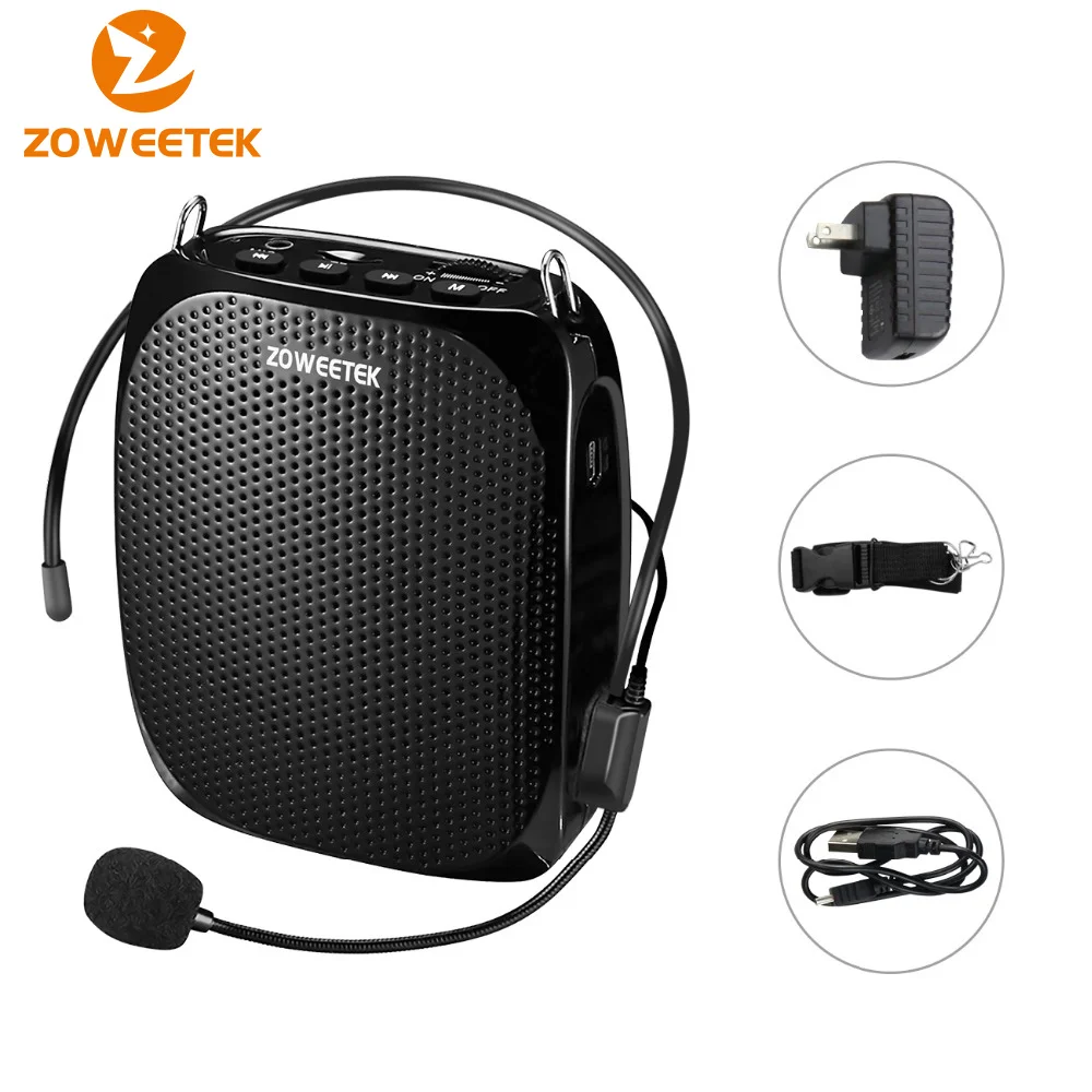 Zoweetek Mini Voice Amplifier Portable Speaker with USB TF