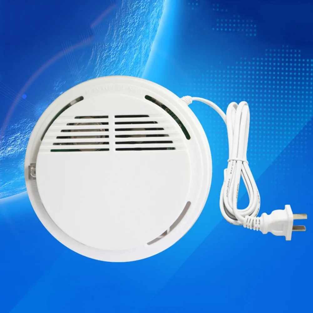 

Ceiling Mounted Alarm Combustible Gas Detector Network Sound-light Alarm Smoke Detector Security Alarm System Fire Protection