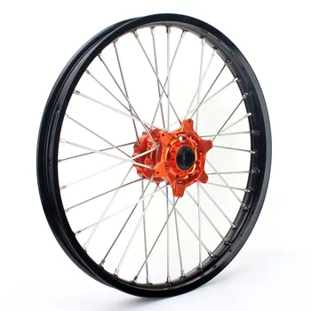 

BIKINGBOY 1.6*21" MX Front Wheel Rim Hub For KTM EXC 300 04-15 MXC 300 04-05 EXC-F 350 12-15 EXC-F 450 03-15 SX450 03 04 05 06