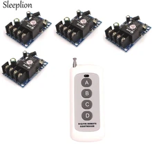 Sleeplion Wide Voltage 12V 24V 36V 48V 40A Wireless Remote Switch Transiver Receiver Module +Transmitter 12V-48V