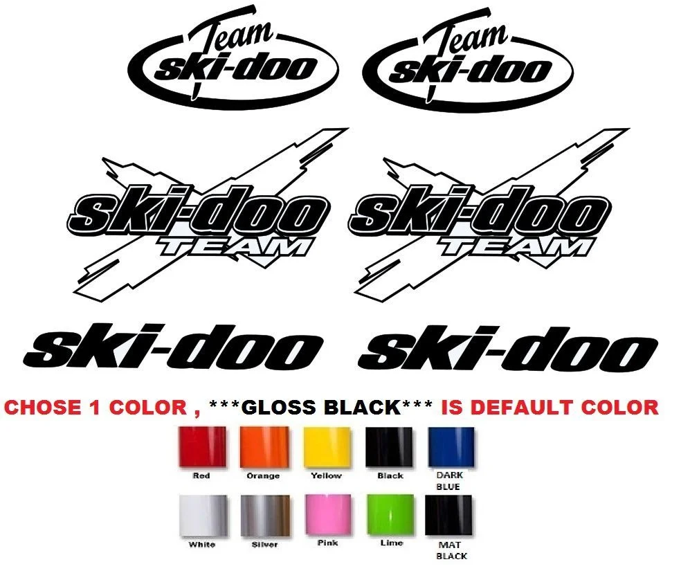 Car Styling for BRP SKI DOO SUMMIT TEAM X STICKER DECAL EMBLEM on