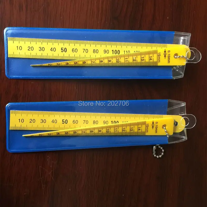 plastic feeler gauge yellow (1)