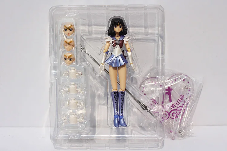 1 шт. Сейлор Мун Sailor Saturn рисунок игрушки ПВХ фигурки героев Коллекция Модель Куклы 15 см прибл