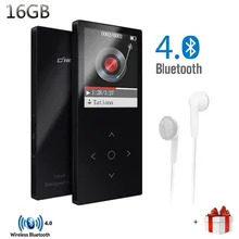 Hi-Fi MP3 16 Гб media player спортивные ультра-тонкий мини студент со встроенным динамиком MP3 записывающий плеер c TF карта музыкальный плеер