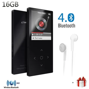 

HIFI MP3 16GB media player sports ultra-thin mini student built-in speaker MP3 player recording TF card music player