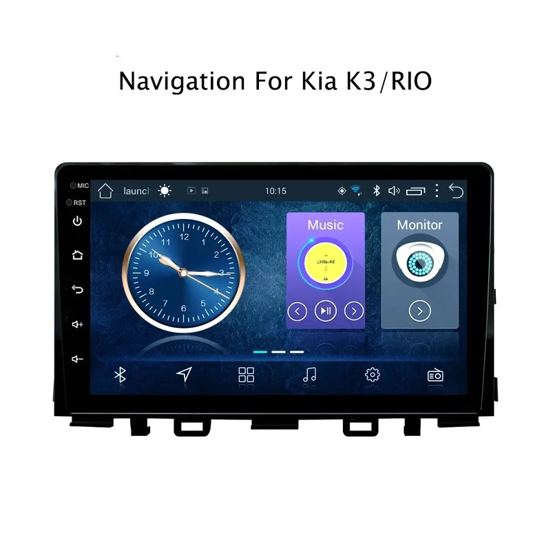 NAVITOPIA 9 дюймов полный сенсорный экран Android 8 1 2G ram 32G rom Автомобильная dvd