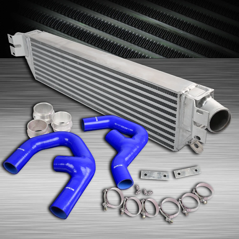 Twin Intercooler Kit For VW GOLF MK5 MK6 GTI FSI JETTA 2.0T A3 Turbo