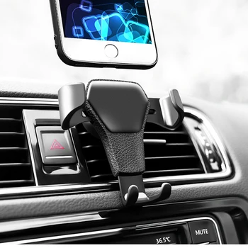 

Universal Car Phone Holder Gravity Car Air Vent Mount In Car For Iphone X 8 Samsung Xiaomi for Nissan Infiniti Audi BMW Cadillac