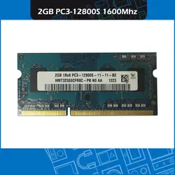 Памяти ноутбука DDR3 2 Гб PC3-12800S Тетрадь модуль sodimm ОЗУ 1600 МГц