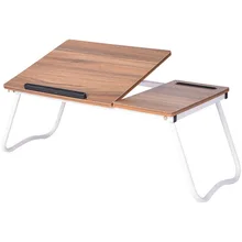 Складная портативная установка ноутбук стол студенческое спальное место кровать стол с коврик для мыши Простая кровать компьютерный стол
