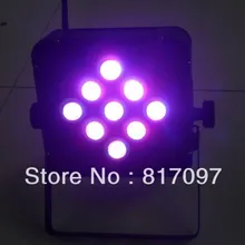 Reciente llegada 9x8 Вт RGBW Inalámbrico LED PAR 4-en-1 recargable parled Bateria Luces Escenario iluminacion BODA Envio безвозмездно