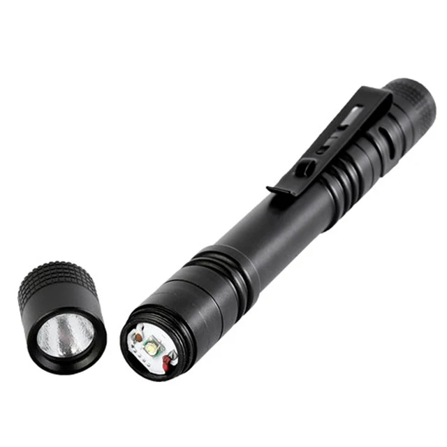 zk50 Pen Light Portable Mini LED Flashlight Torch CREE XPE-R3 Flash Light 300LM Hunting Camping