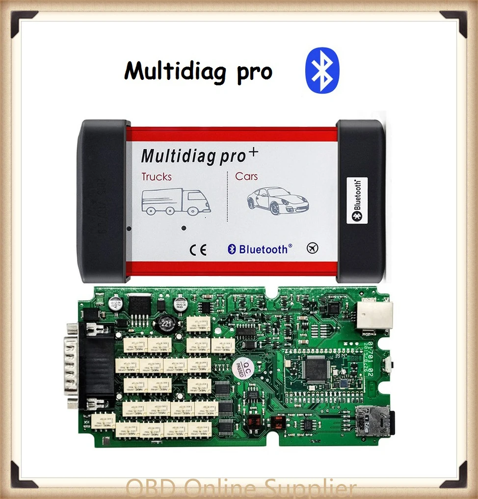 2016 Акция высокое качество + multidiag Pro TCS Plus с Bluetooth 2014. r3/R2 дополнительно Бесплатная