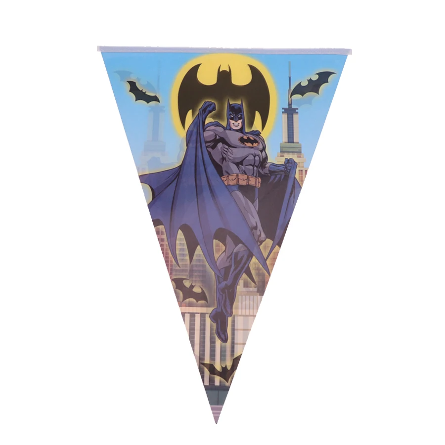 

New trendy Disposable tableware set paper plates batmen kids birthday party decorations baby shower kids Party Supplies