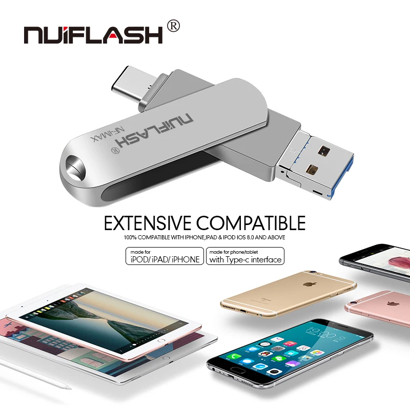 Флеш накопители nuiflash USB 32 Гб 64 ГБ высокая емкость модный флеш накопитель 4 8 16 карта