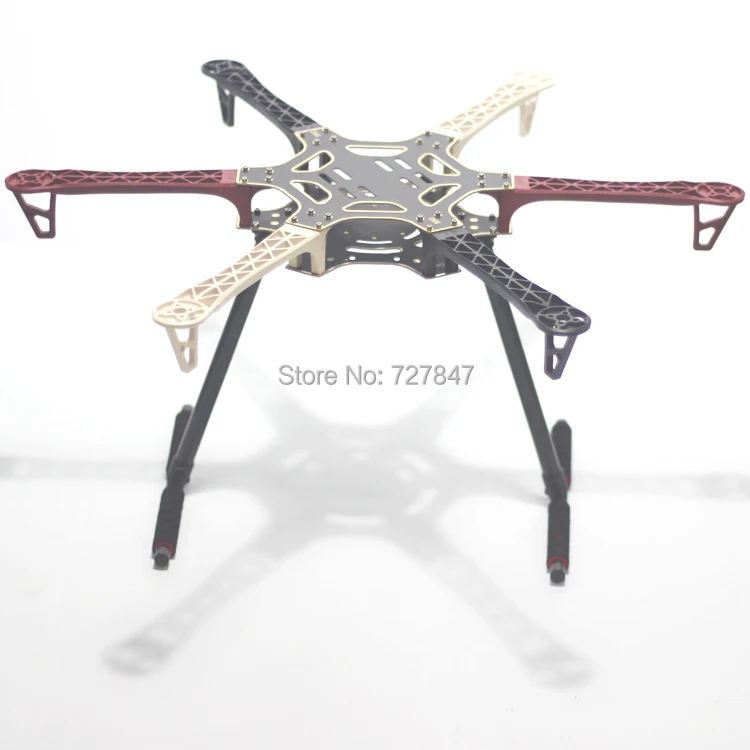 S550 F550 500 Upgrade Hexacopter Frame Kit with Unflodable Landing