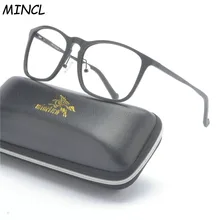 Мужские очки из алюминия и магния, рамка для очков для мужчин, зеркальная негабаритная квадратная оптическая Оправа очков для близорукости FML