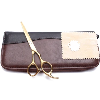 

1Pcs 6" Stainless Engraving Logo Professional Hairdressing Scissors Cutting Shears Thinning Scissors Hair Scissors Add Bag C1005