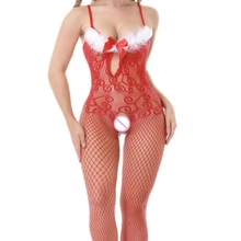 Сексуальное женское нижнее белье, сексуальные эротические костюмы, детское нижнее белье, сексуальное ажурное платье, Женский Рождественский костюм, нижнее белье красного цвета