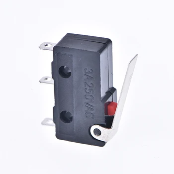 

10 Pcs Mini Micro Limit Switch Roller Lever Arm SPDT Snap Action LOT Wholesale
