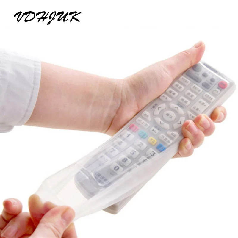 

1Pcs Silicone Video TV Air Condition Remote Controler Protective Cases Cover Waterproof Dust Protector Pouch Storage Bags &3001