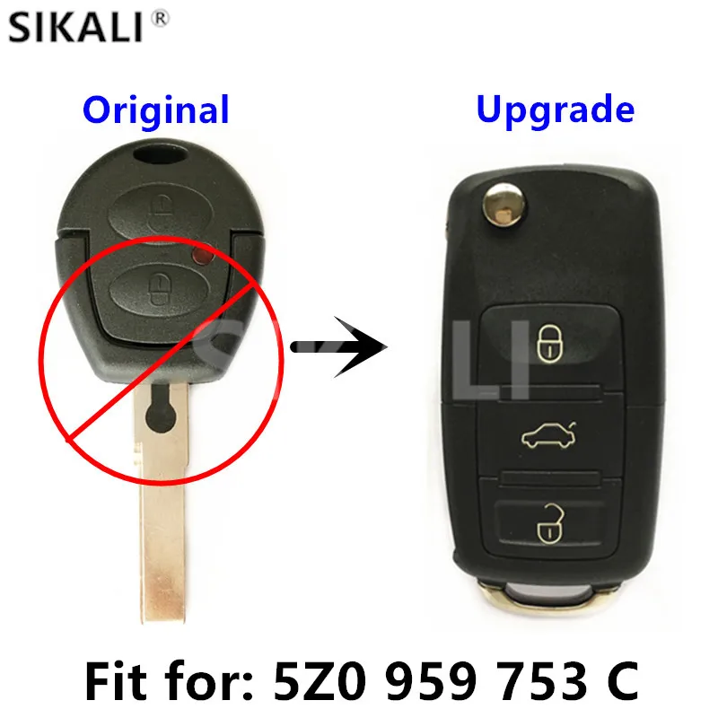 

Car Remote Key for 5Z0959753C for FOX G1, GOL G4, Parati G4, Pointer G4 for VW/VolksWagen