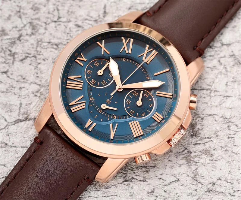 

2019 Top Brand Mens Chronograph Watch Designer Men's Sports Watches Fashion casual Men Six-pin run seconds Multifunction watches