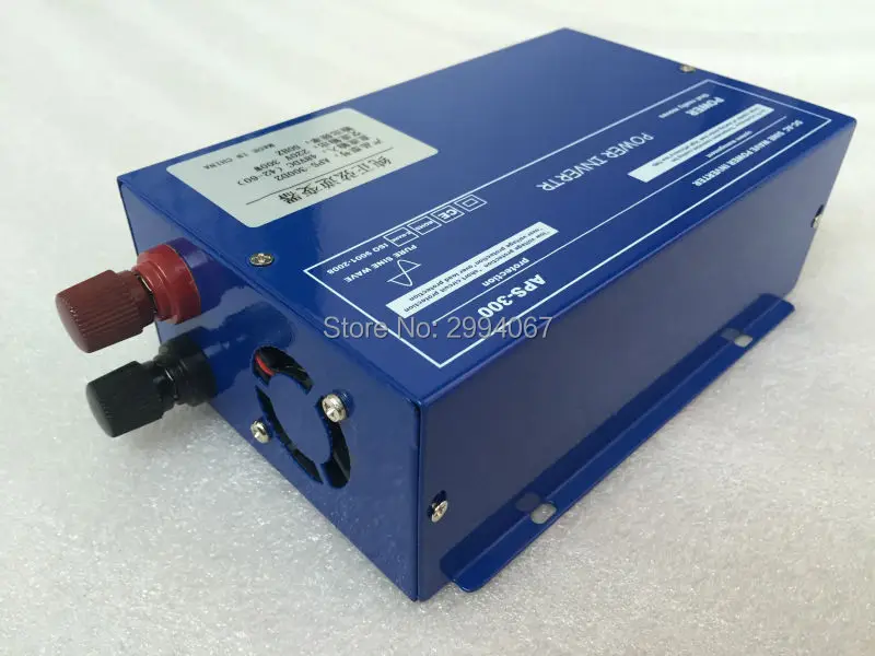 Бесплатная Доставка! 300 Вт DC12V/DC24V/DC48V вход к 220VAC Выходная Пиковая мощность 600