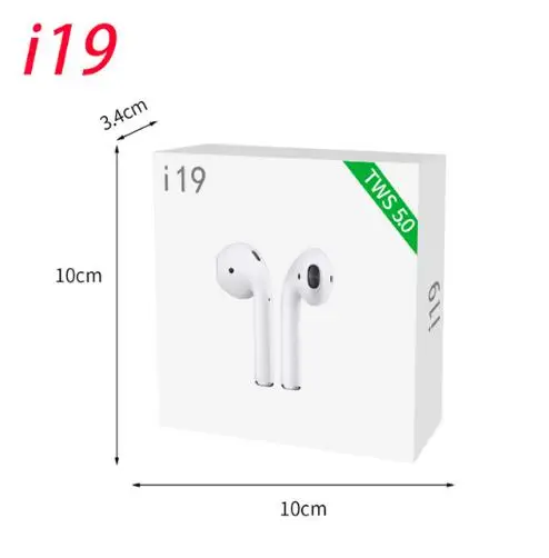 I19 tws 1:1 inalámbrico Bluetooth 5,0 auricular de inicio automático  estéreo de auriculares con micrófono binaural auriculares para iphone  xiaomi _ - AliExpress Mobile