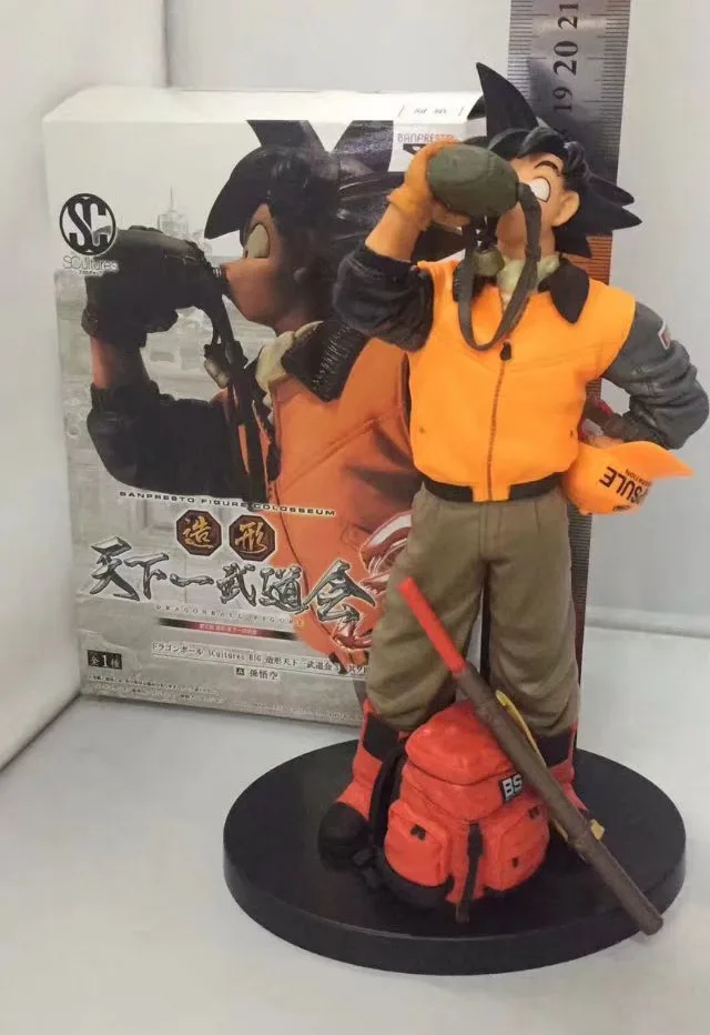 

Free Shipping 8" Dragon Ball Anime Son Goku Gokou SC Tenkaichi 3 Drink Ver. Boxed 20cm PVC Action Figure Collection Model Doll