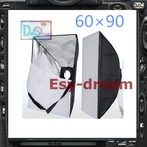 60*90 95 мм Универсальное крепление Photo Studio Square Diffuser soфтbox для стробоскопического