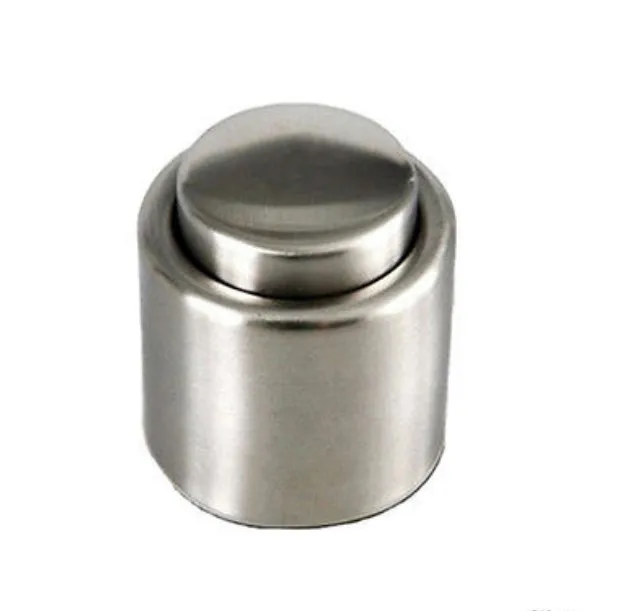 Stainless Steel Vacuum Sealed Wine Bottle Stopper Pour Preserver Cap Plug #2