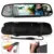 De alta resolución de 4.3 pulgadas HD LCD monitores de ayuda al aparcamiento de coches de vídeo digital de monitor del espejo de coche de visión trasera cámara de venta
