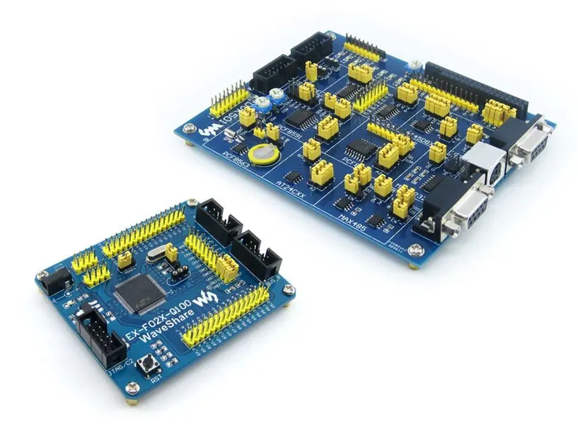 C8051F серия C8051F020 8051 оценочная плата комплект + DVK501 системные инструменты = EX F02x Q100