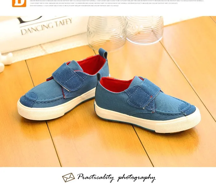 New 2015 Autumn Fashion Boys Shoes Canvas Children Shoes For Boys Solid Boys Sneakers Bule Color Kids Shoes Board Sneakers   (10)