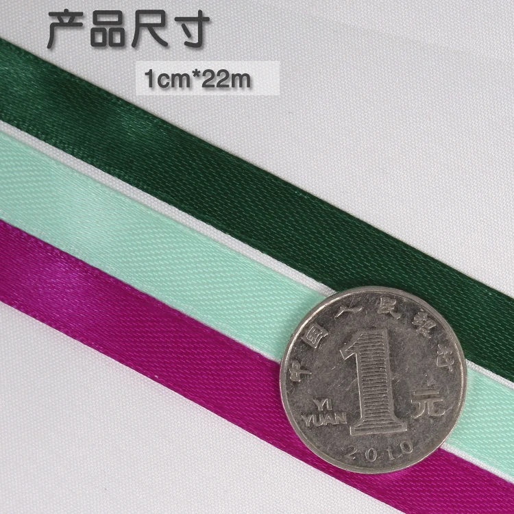 Satin Ribbons Sewing Ribbon 3/8'' 10mm 25Yard Single Face Silk Satin Ribbon Decorative Gift Wrap Wedding Christmas Crafts White Pink Red Black Ribbons