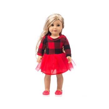 

18-inch Doll dress-My Little Baby Accessories fit 18''/Life/Generation doll-cute Toys clothes outfit fit Girl Gift